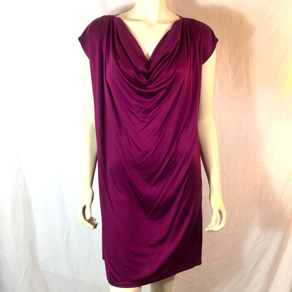 Susana Monaco stretch silk dress, size L, NWT